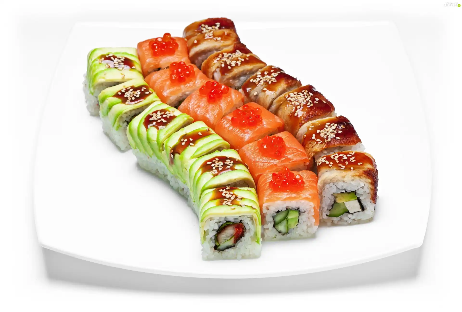 plate, Sushi