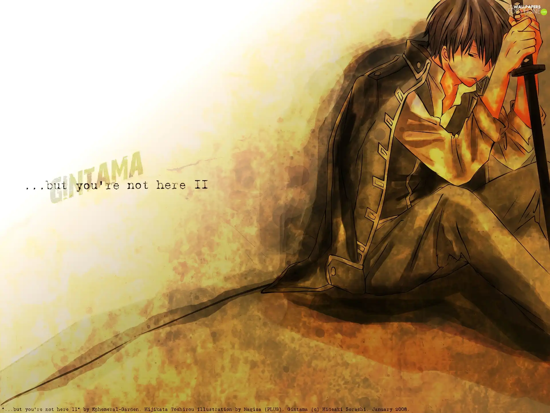 sword, Gintama, Hijikata