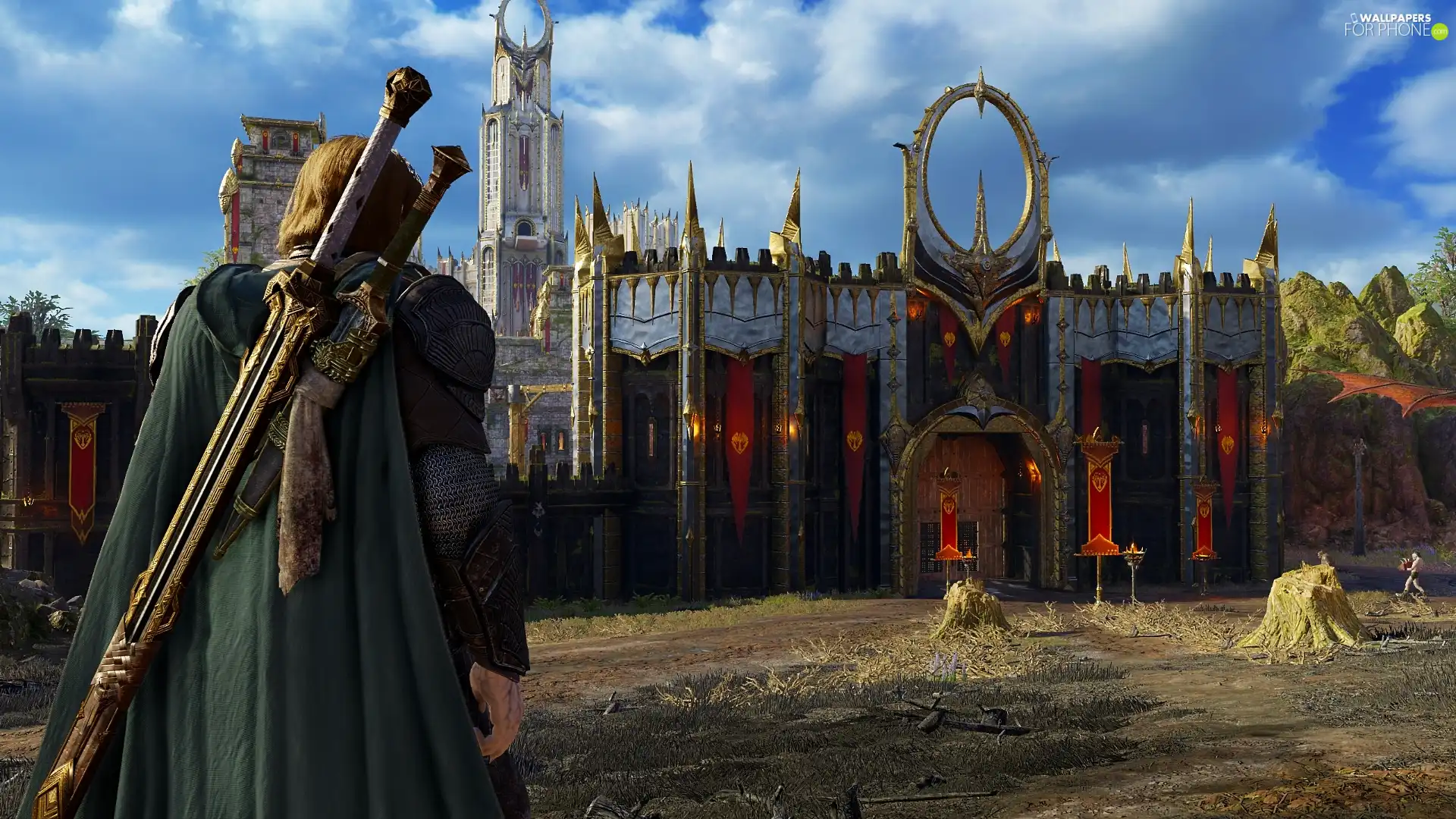 Talion, Swords, Middle-earth: Shadow of War, Castle, Middle-earth: Shadow of War