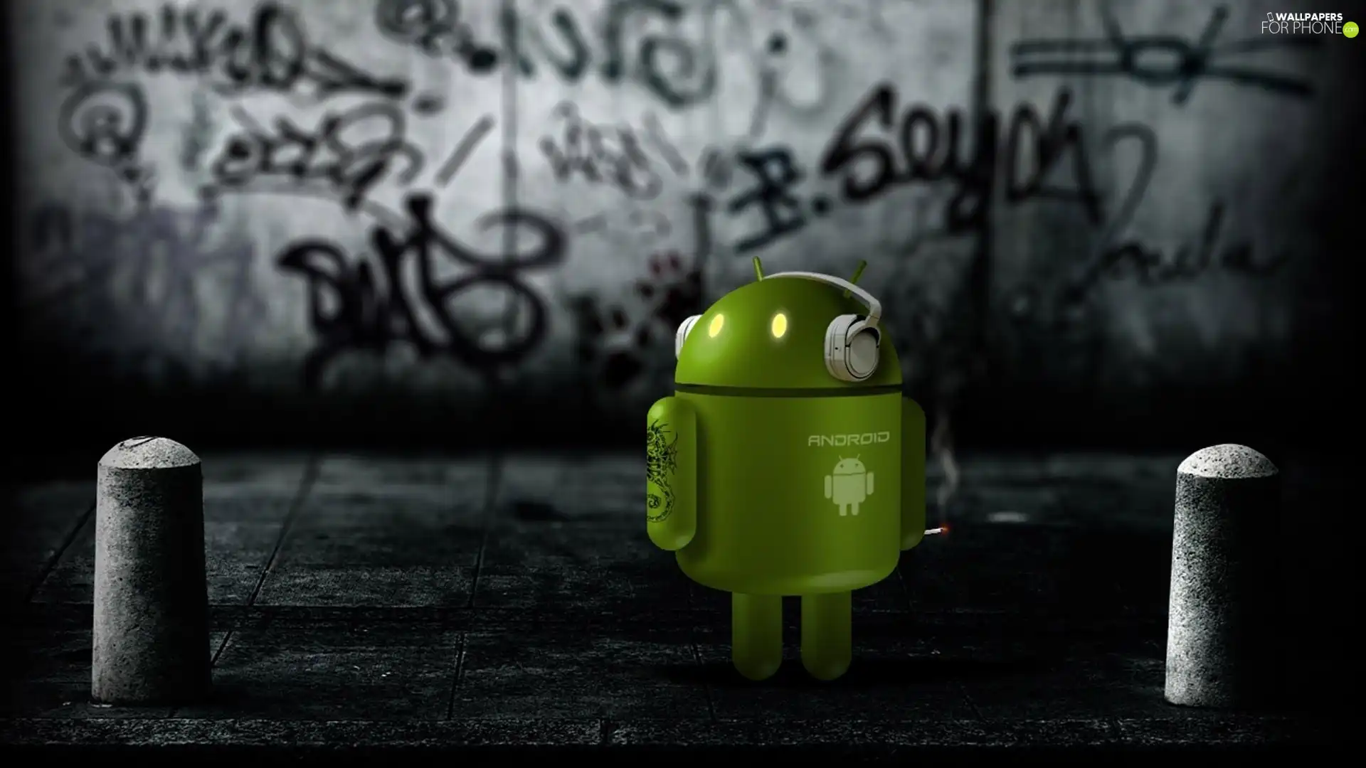 Tattoo, Android, HEADPHONES