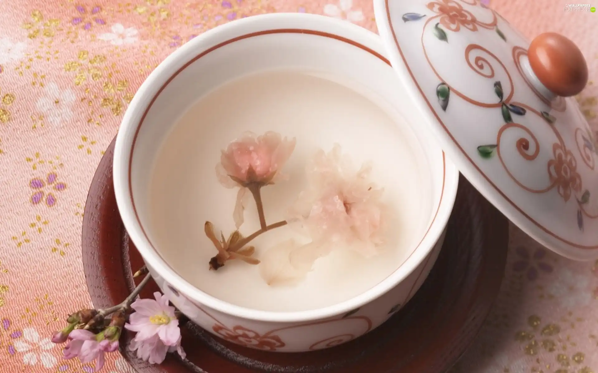 Flowers, Cut out, tea