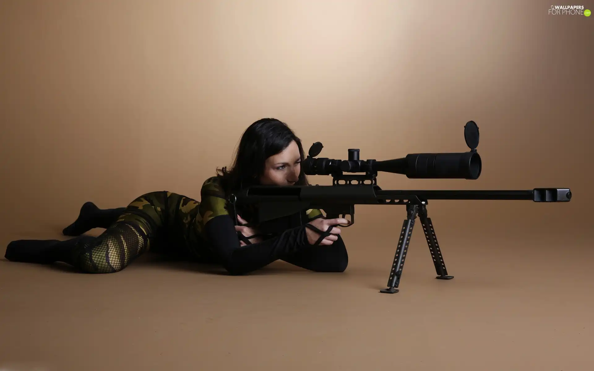 telescope, Sniper, gun