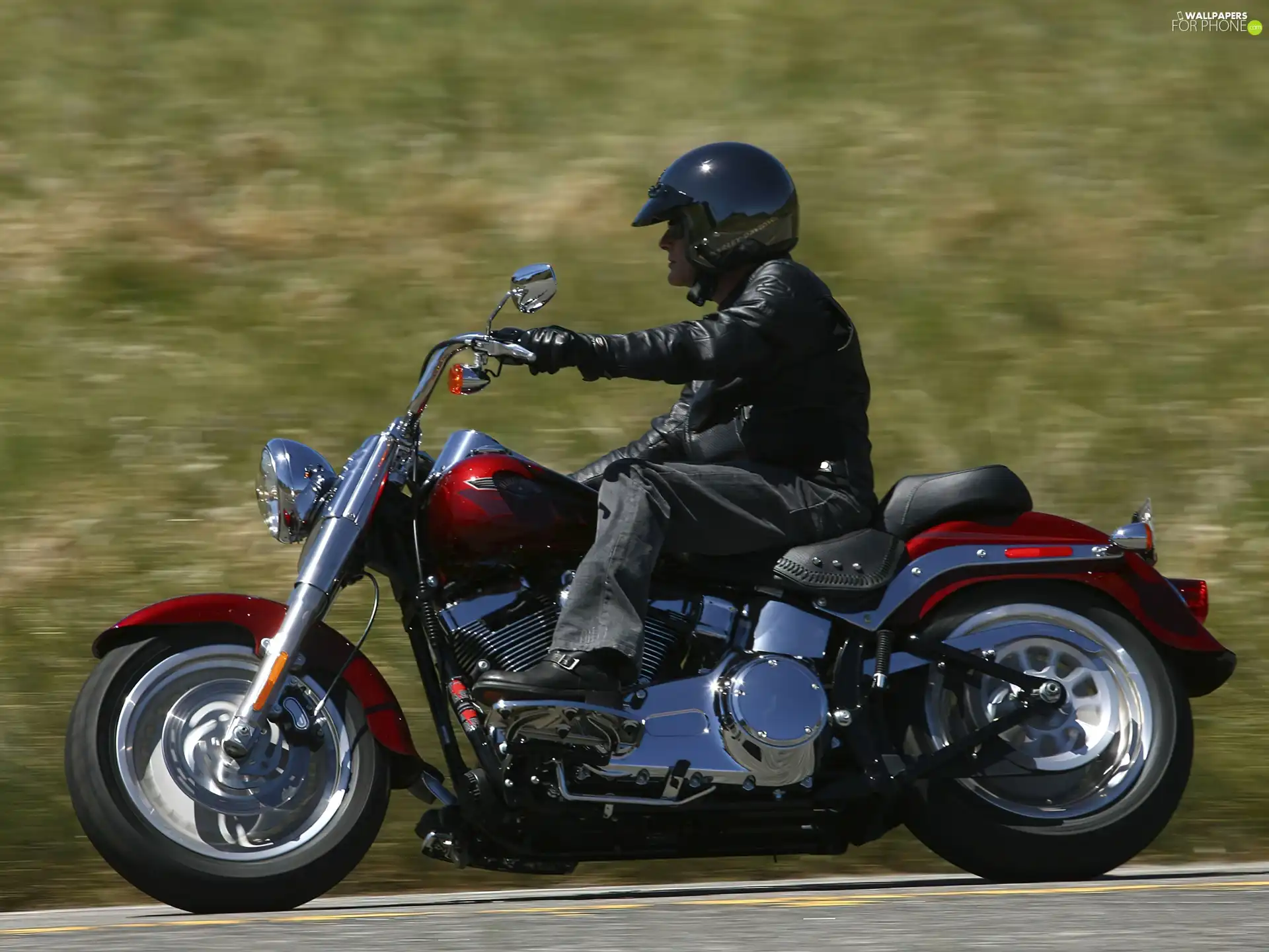 test, Harley-Davidson Softail Fat Boy, ride