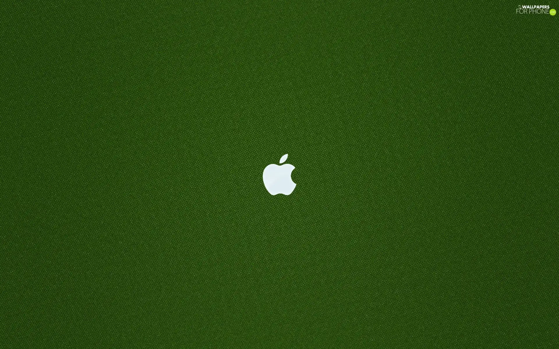 logo, Green, texture, Apple