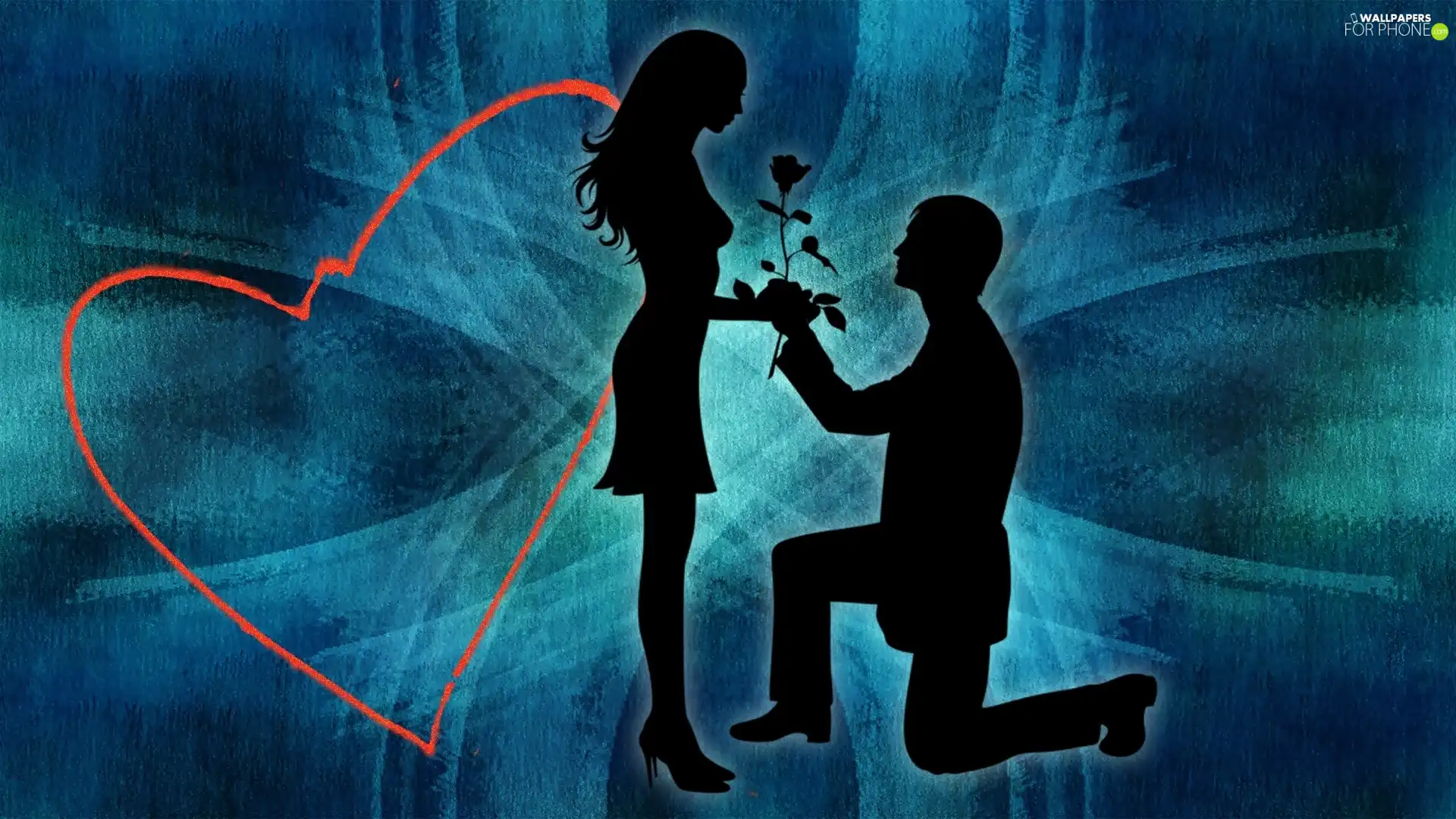 texture, graphics, Valentine