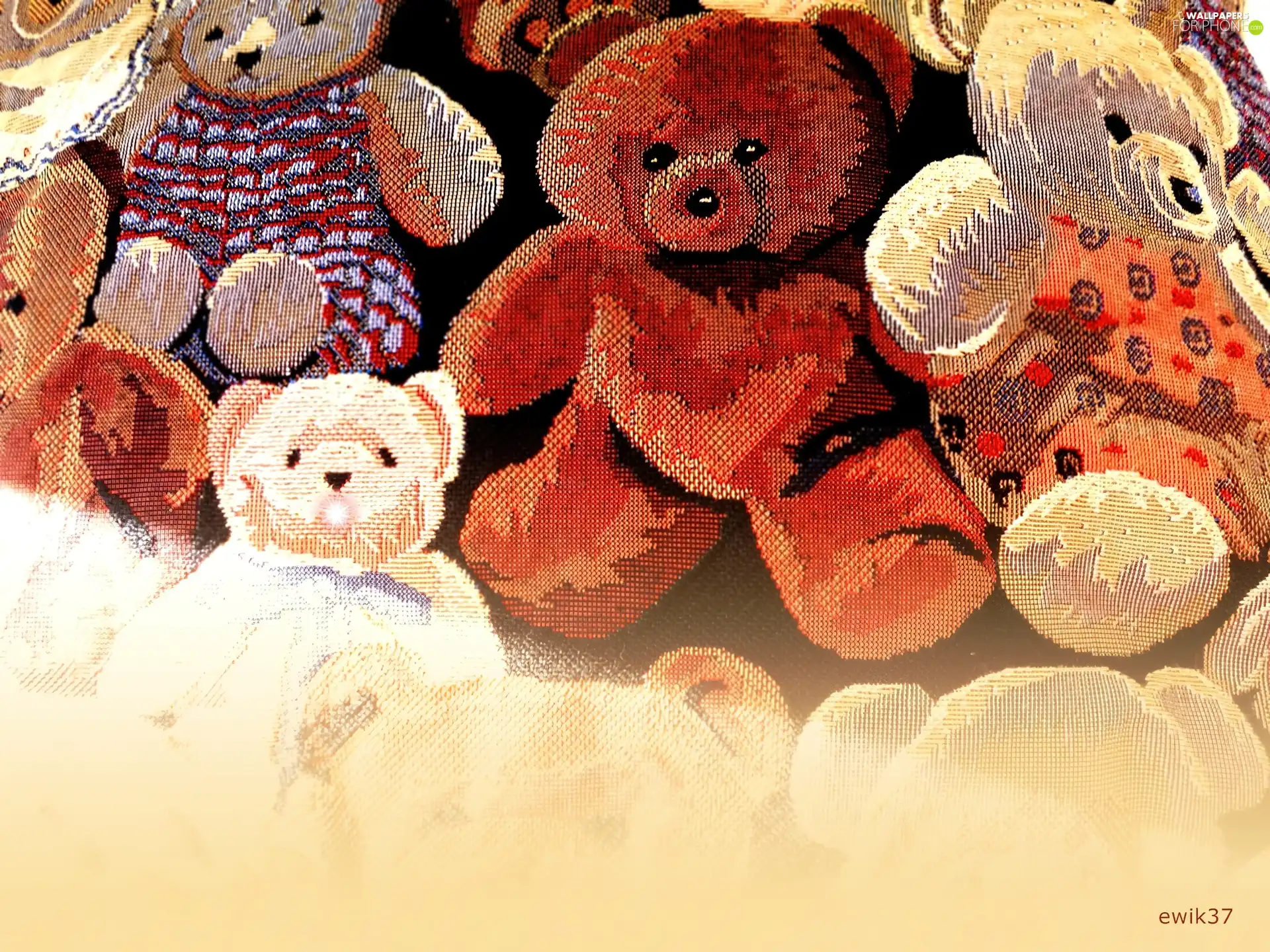 texture, bear, textile