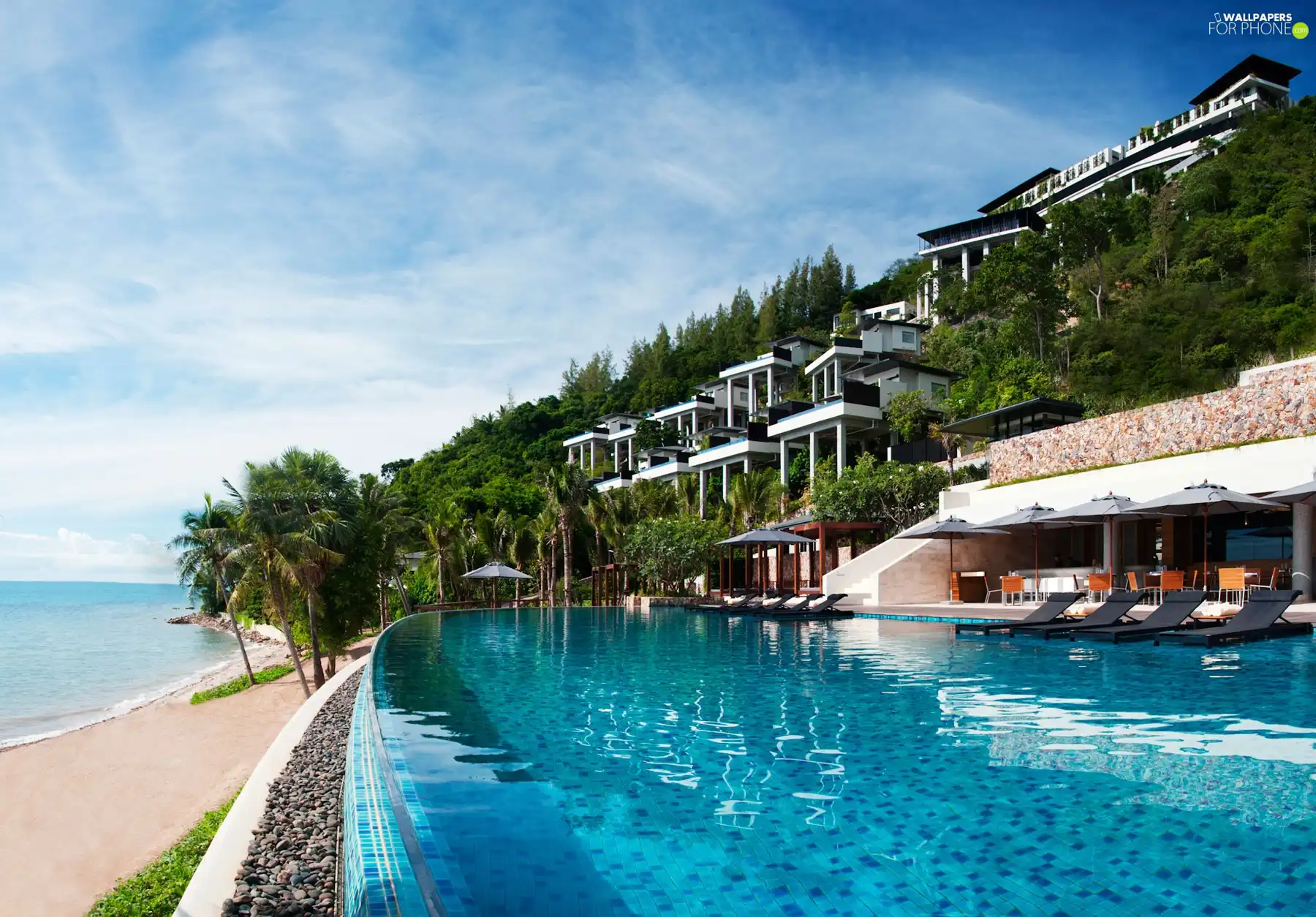 Hotel hall, Beaches, Thailand, Pool