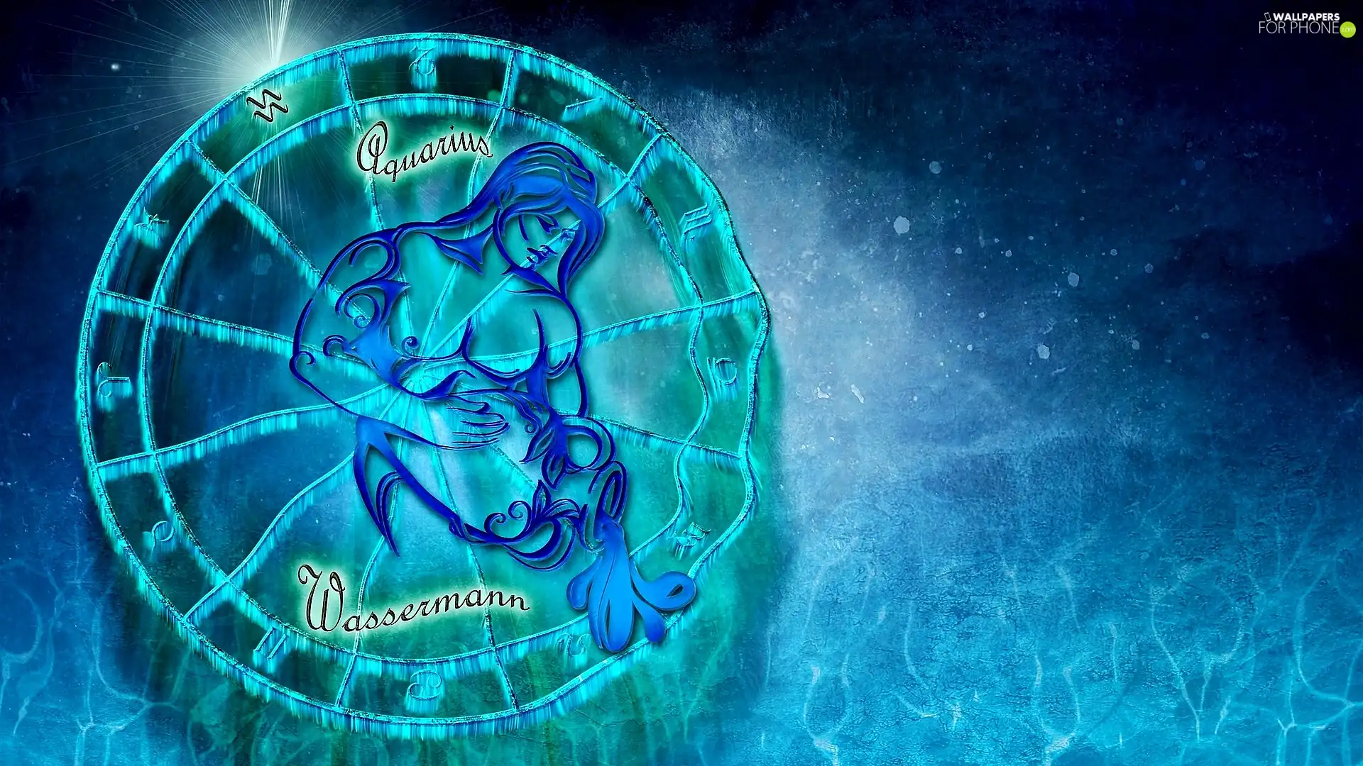 graphics, Sign of the Zodiac, Aquarius