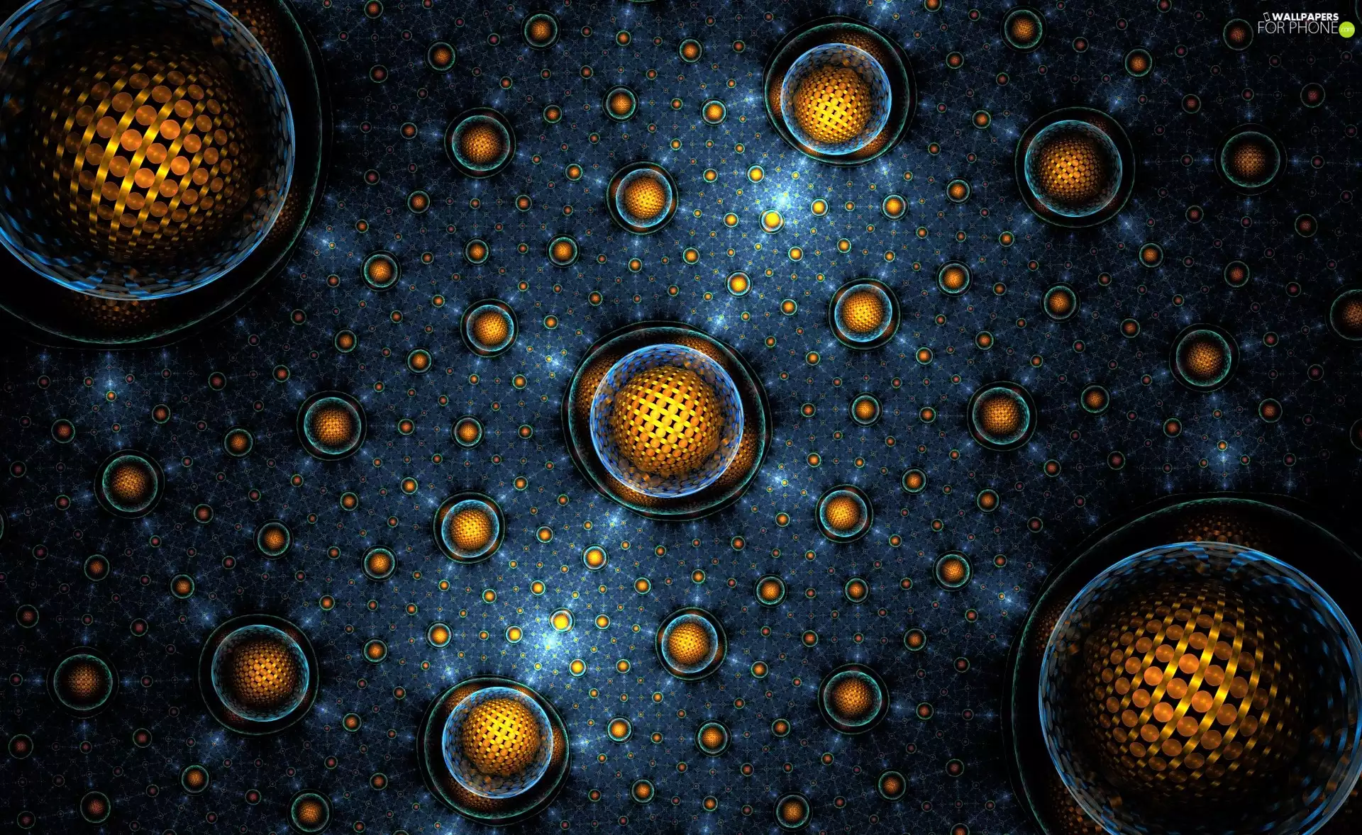 Granate, The luminous, Orbs, Fraktal