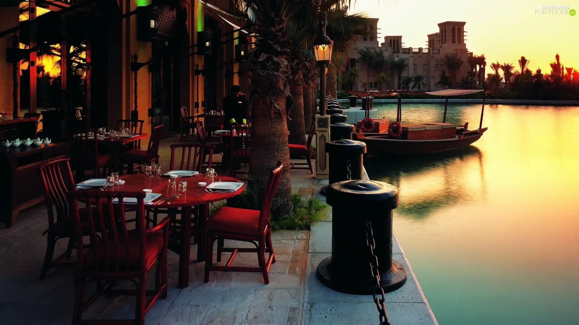 Restaurant, terrace, The hotel