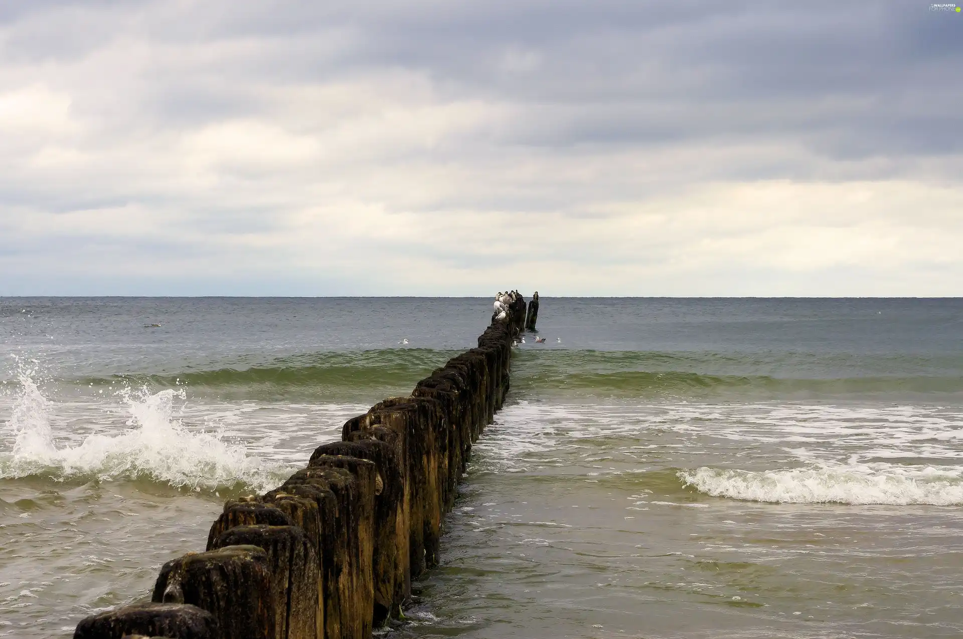 Waves, sea, The Baltic