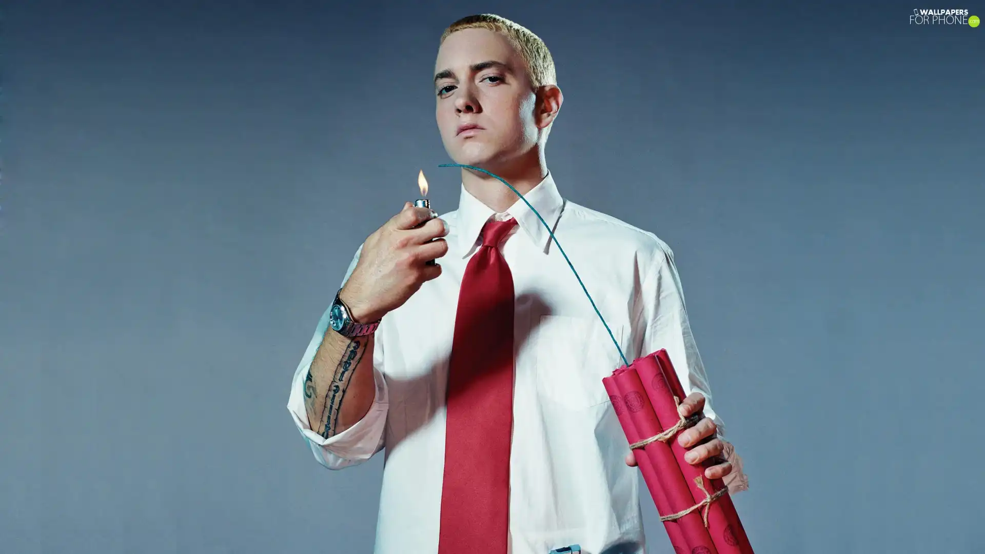 Eminem, lighter, Tie, dynamite