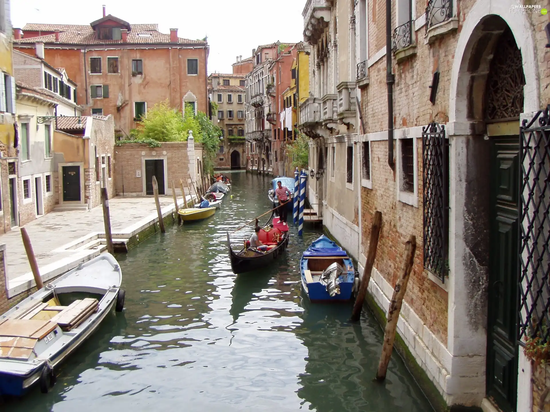 Italy, water, Town, Venice