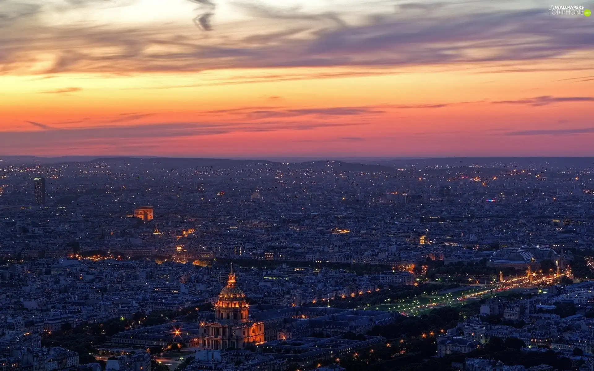 Paris, triumphal, Town, Bow