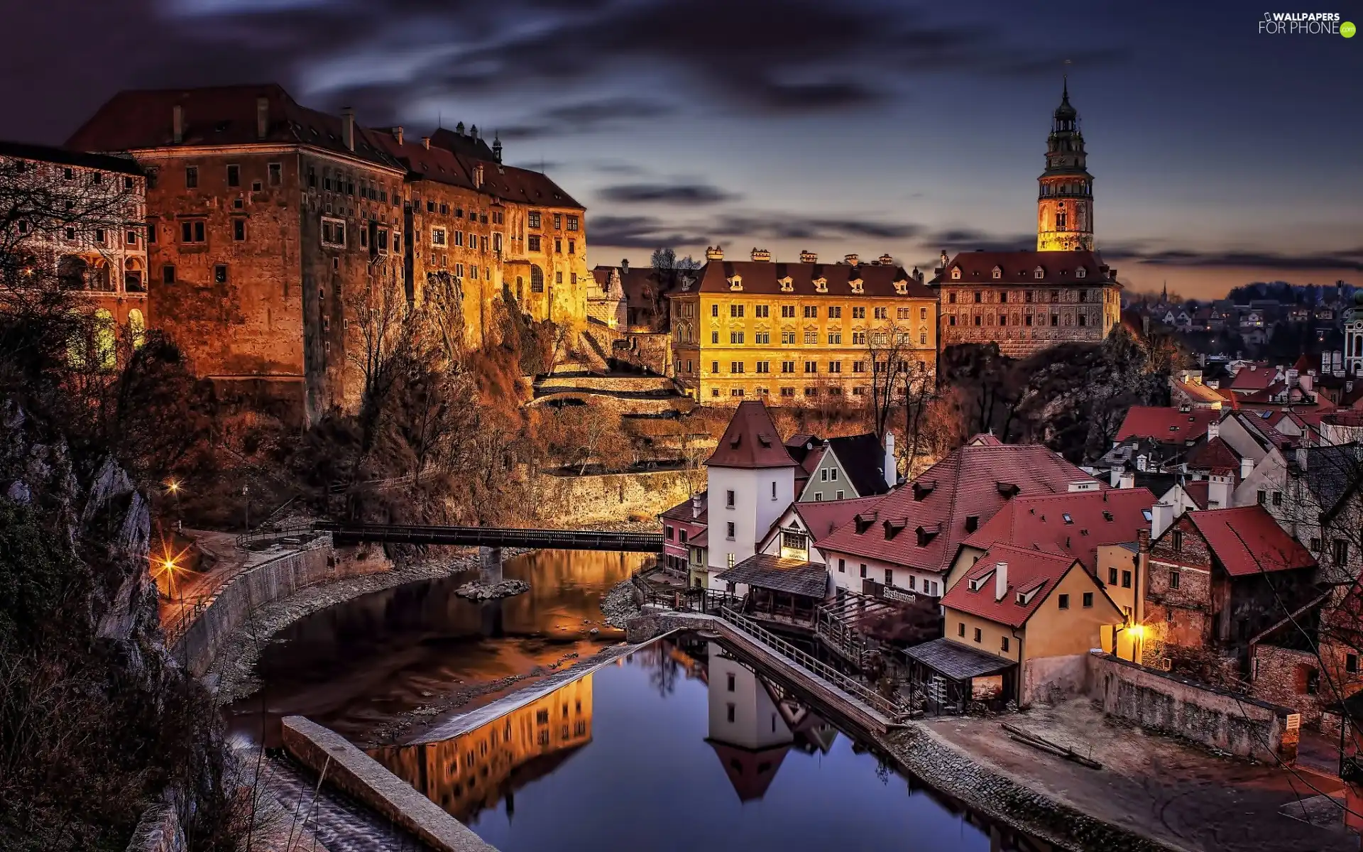 Czech Republic, Castle, Town, Krumlov