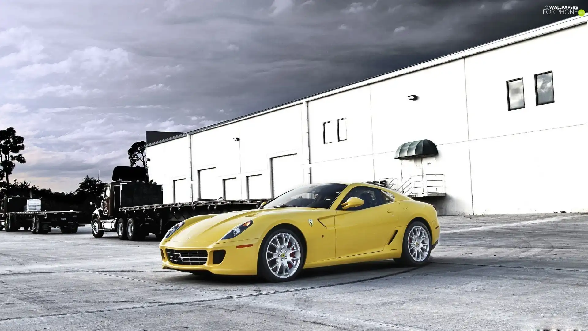 Ferrari, GTB, truck, 599