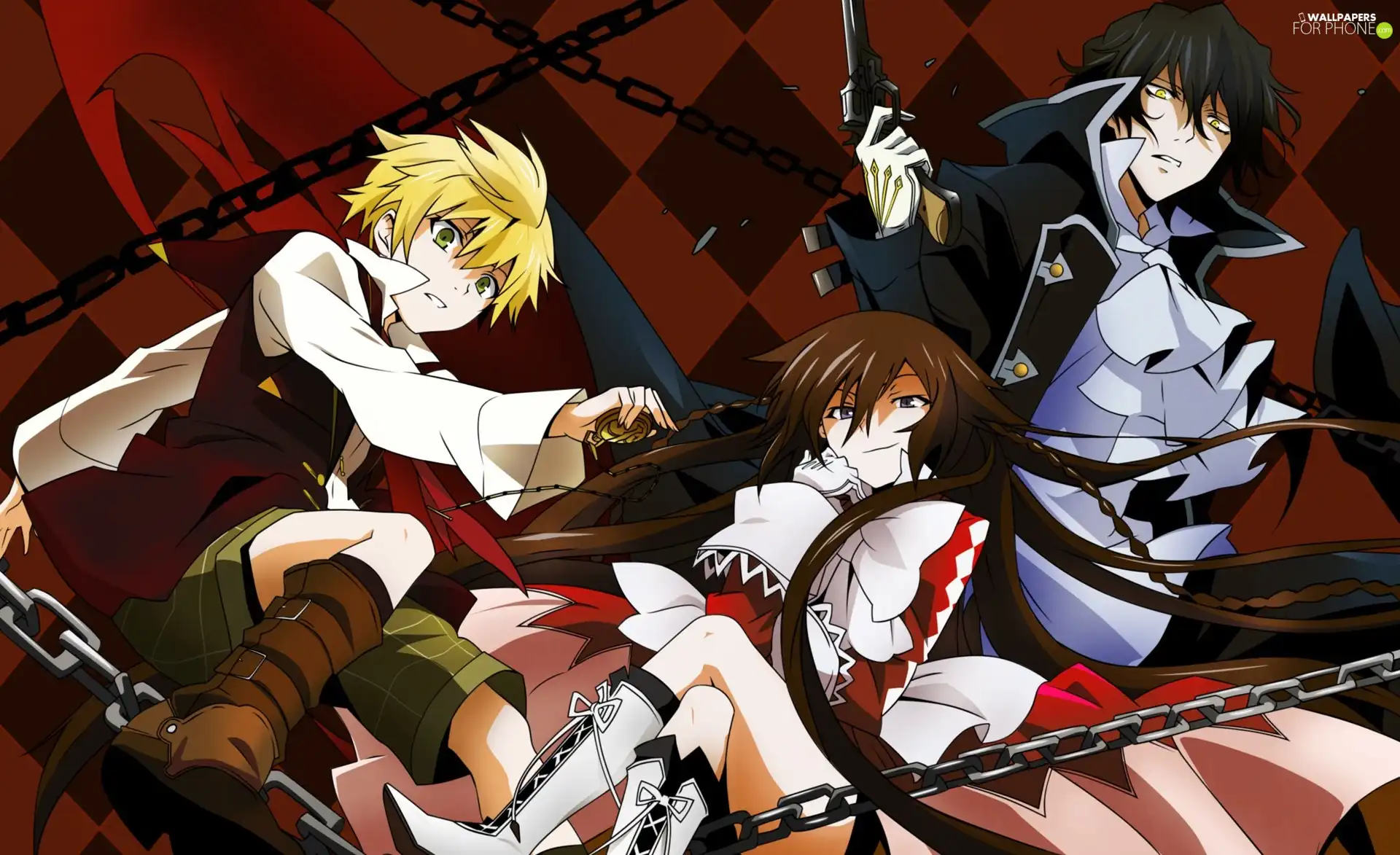 Buffy Tyler, Alice, Oz, Raven, Pandora Hearts