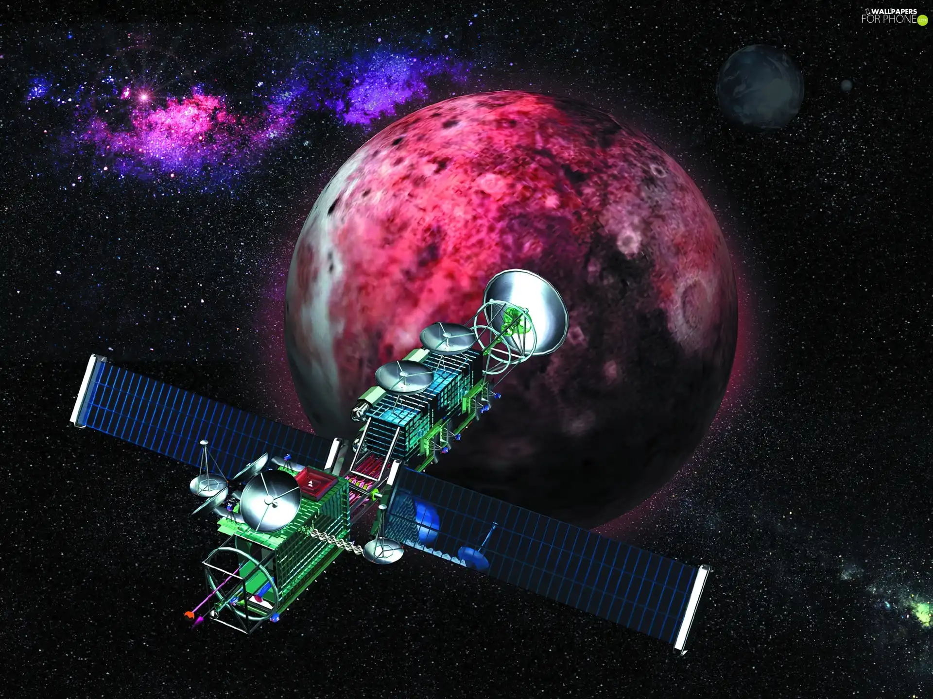 satellite, Universe