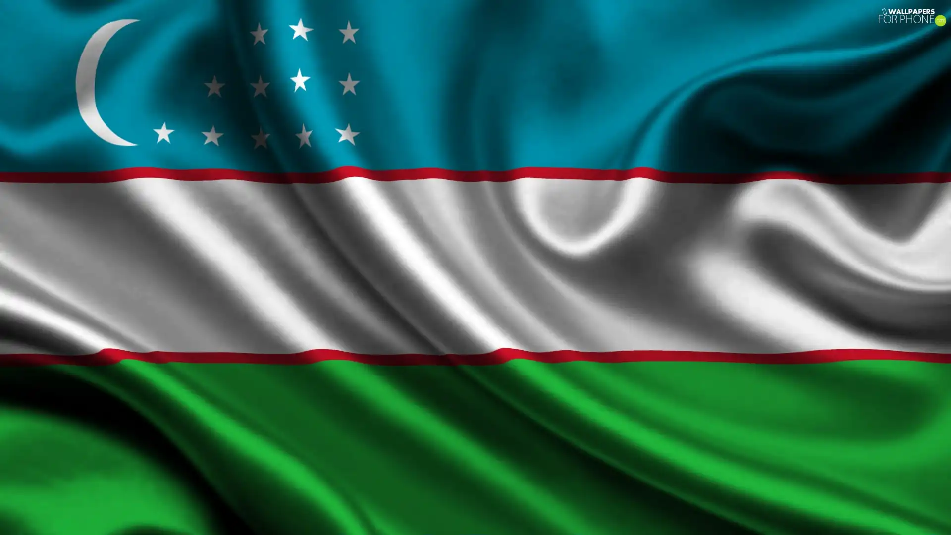 flag, Uzbekistan