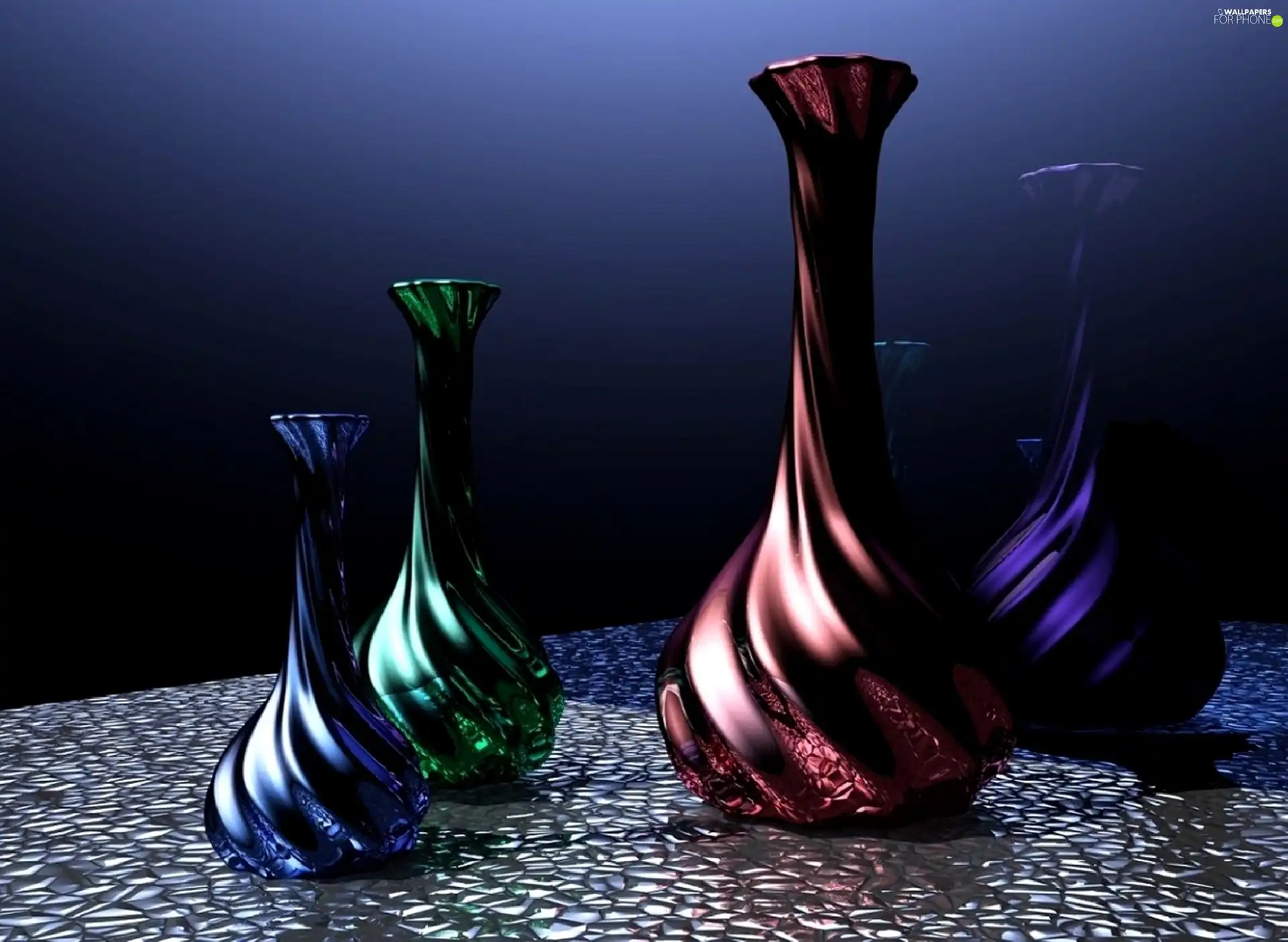 color, vases, decoration, glass