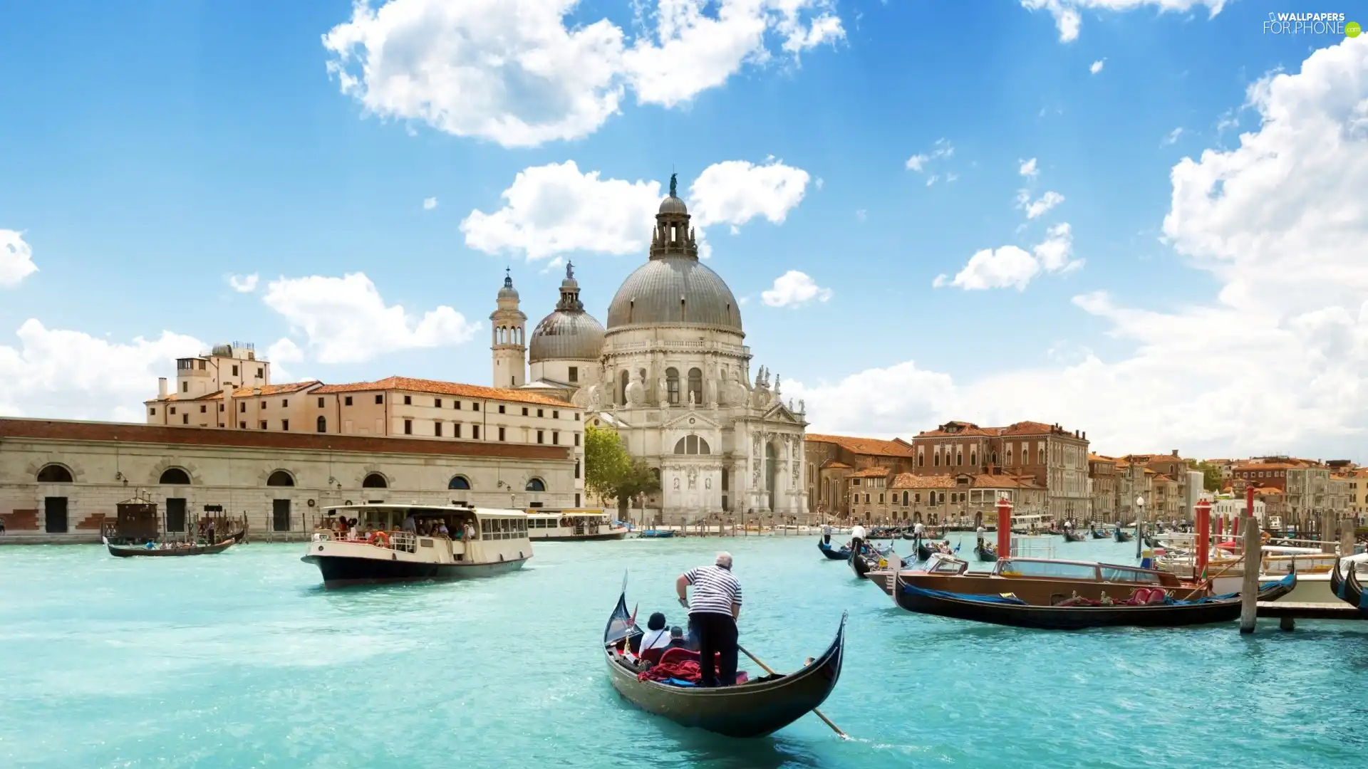 chair, Gondolas, Venice, Santa Maria