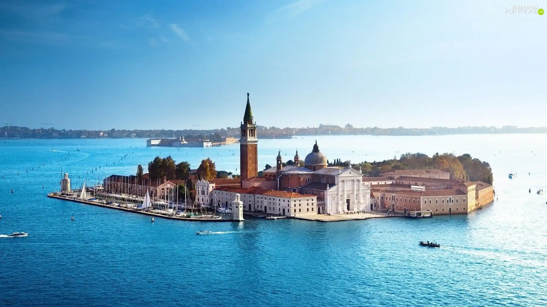 sea, San Giorgio, Venice, Church