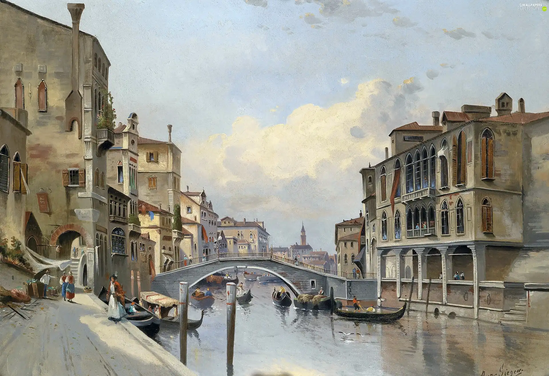 Venice, August, Siegen