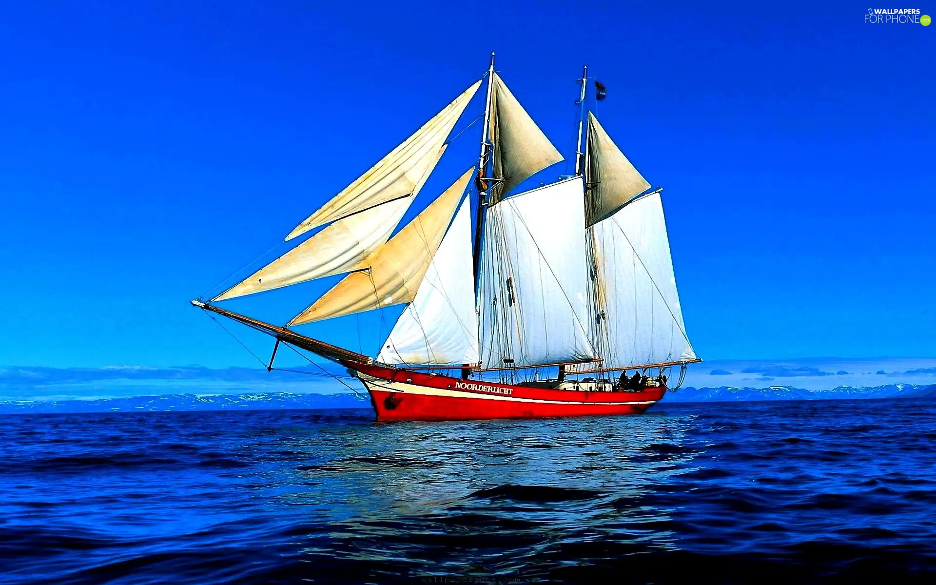 sea, sailing vessel