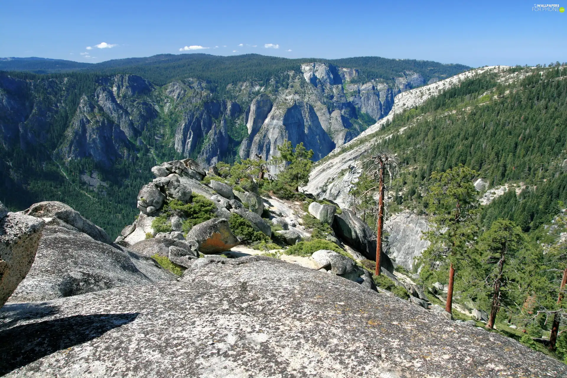 Mountains, trees, viewes, rocks