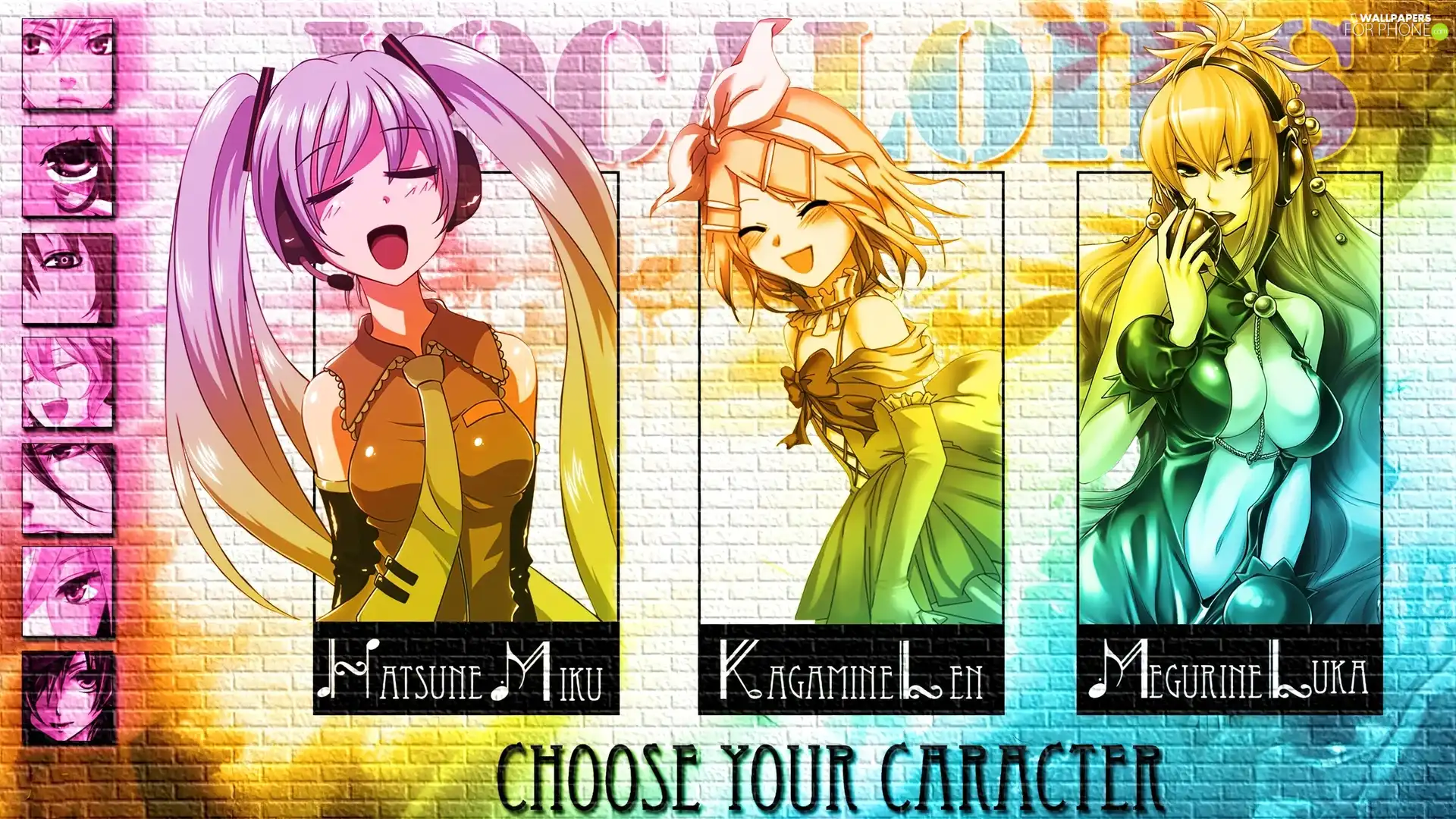 Characters, Vocaloid