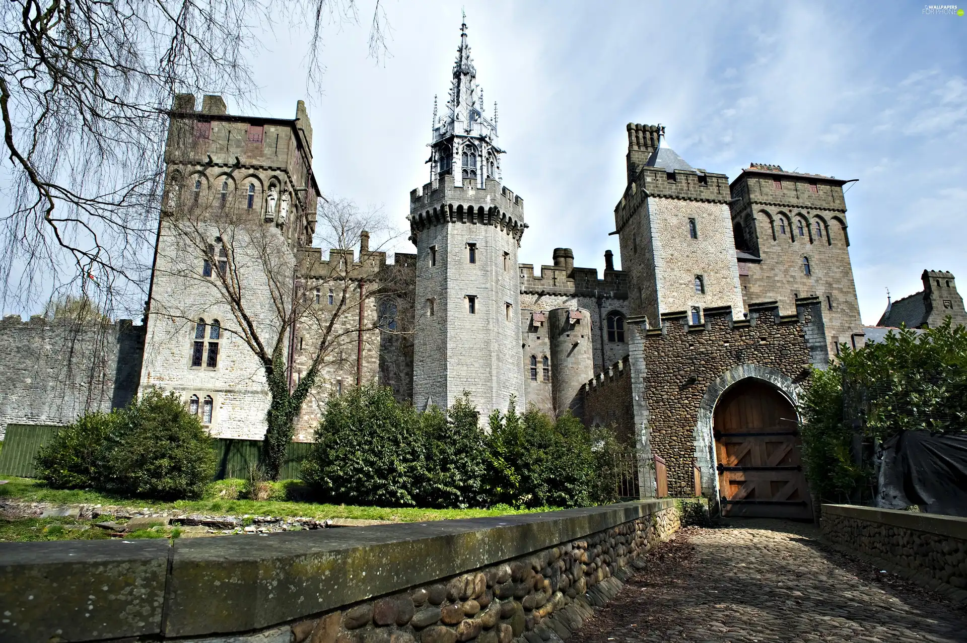 wales, Castle, Cardiff