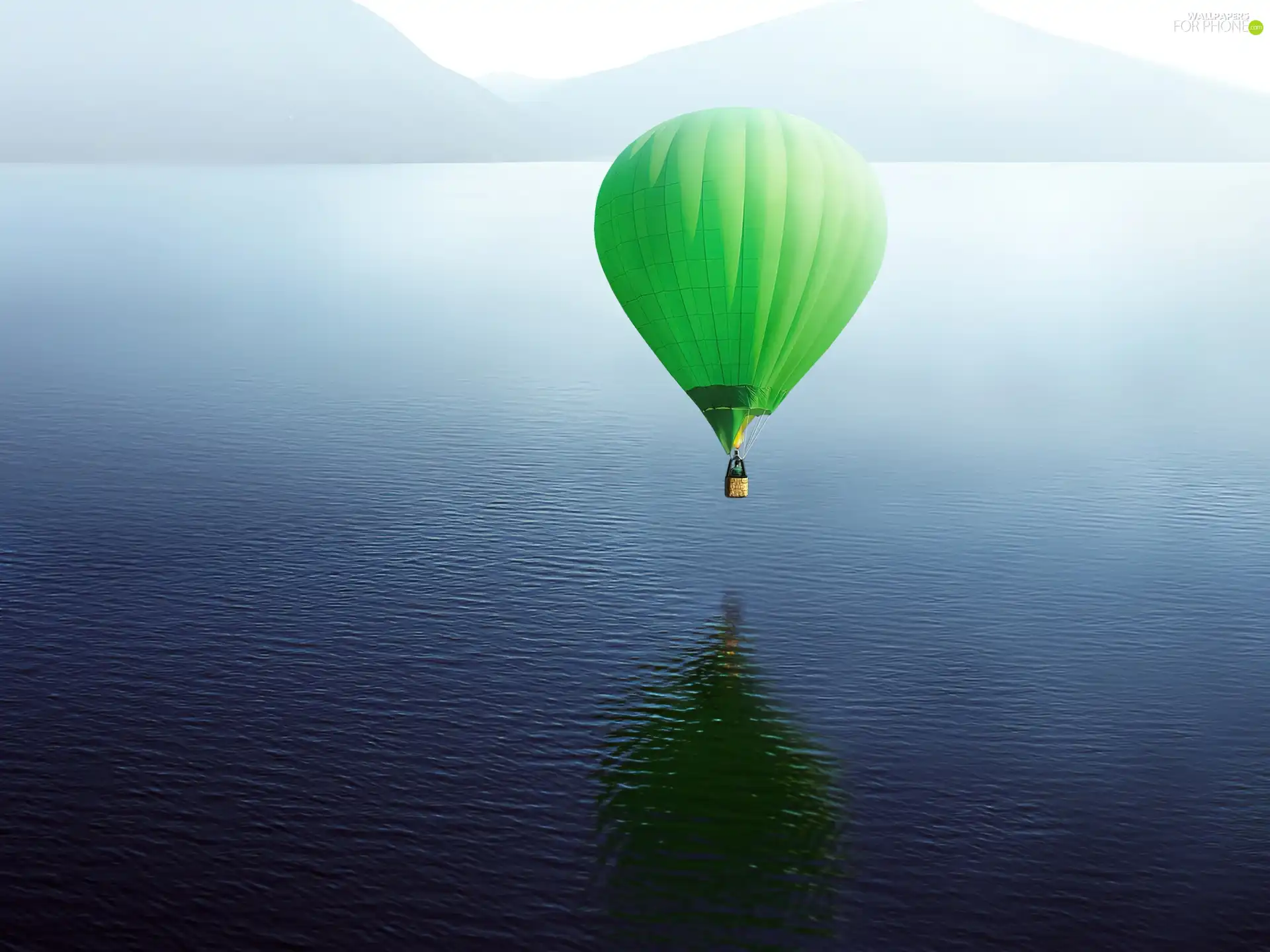 water, Green, Balloon