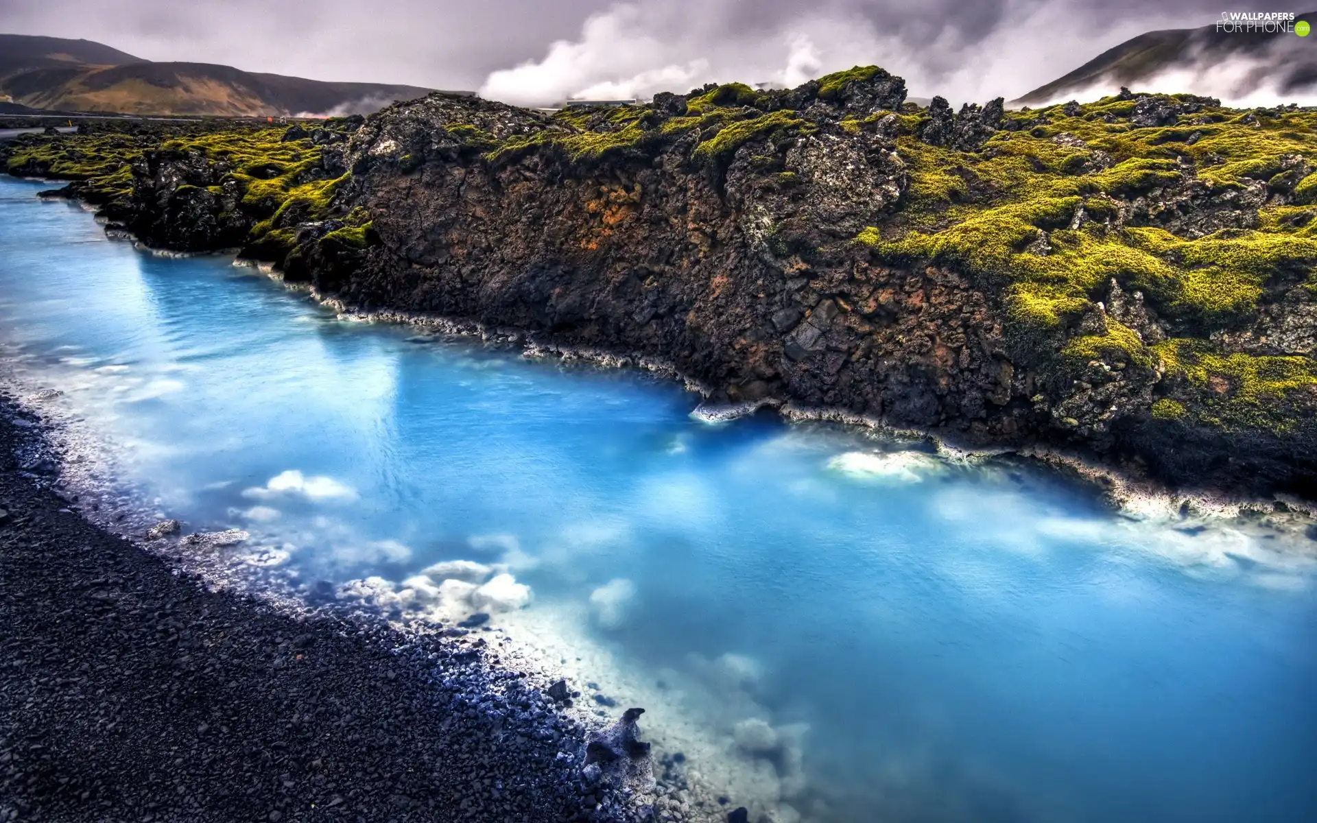 water, River, Blue