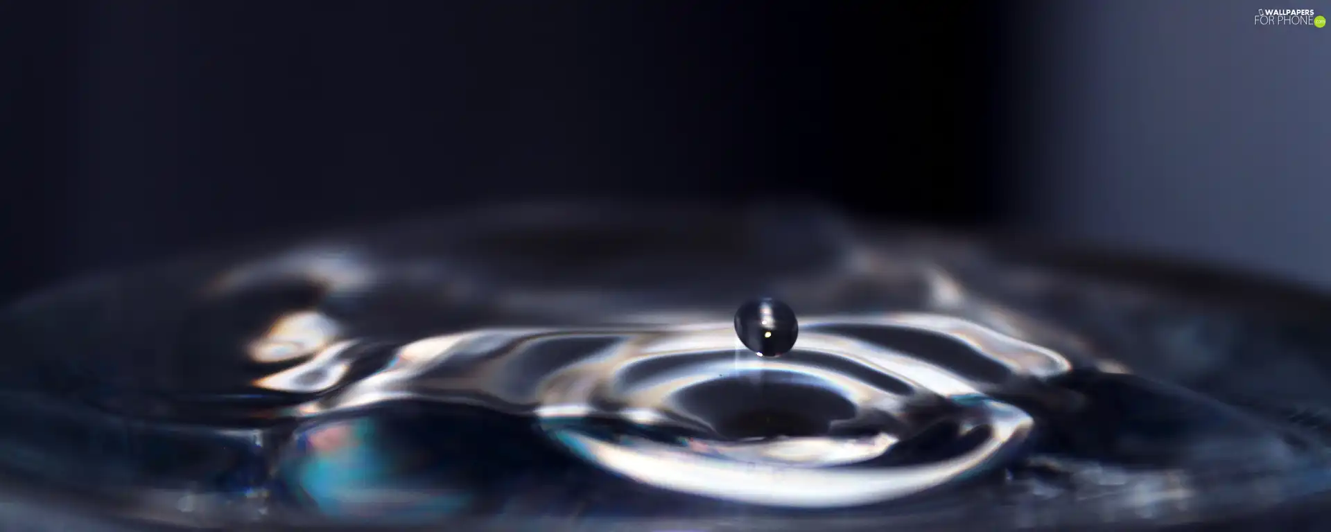 drop, water