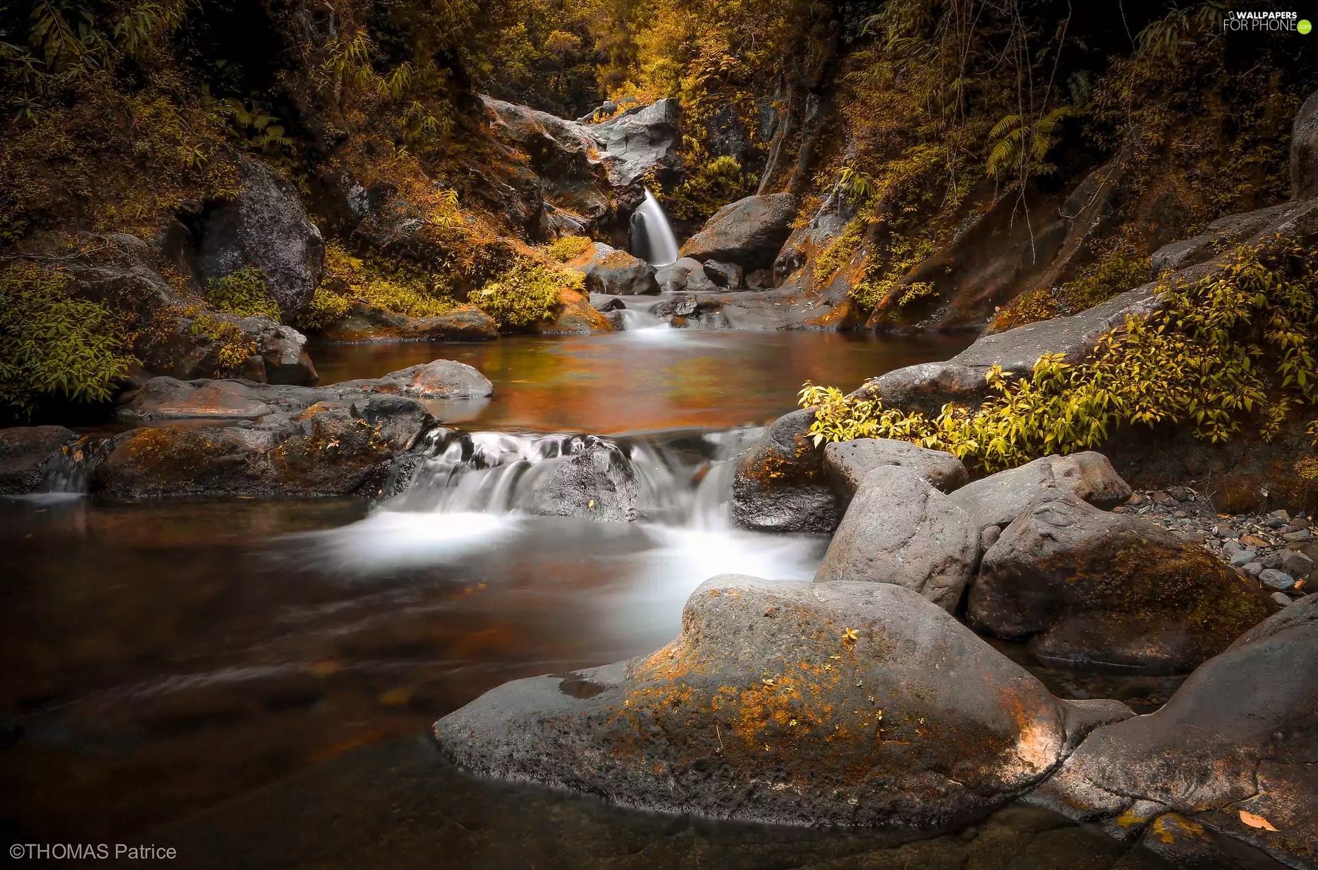 River, Stones, rocks, waterfall