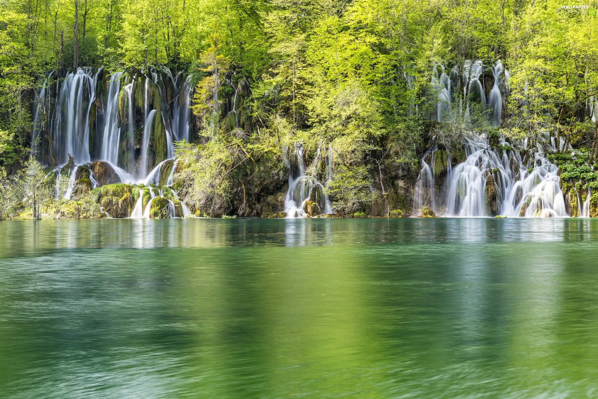 River, waterfall