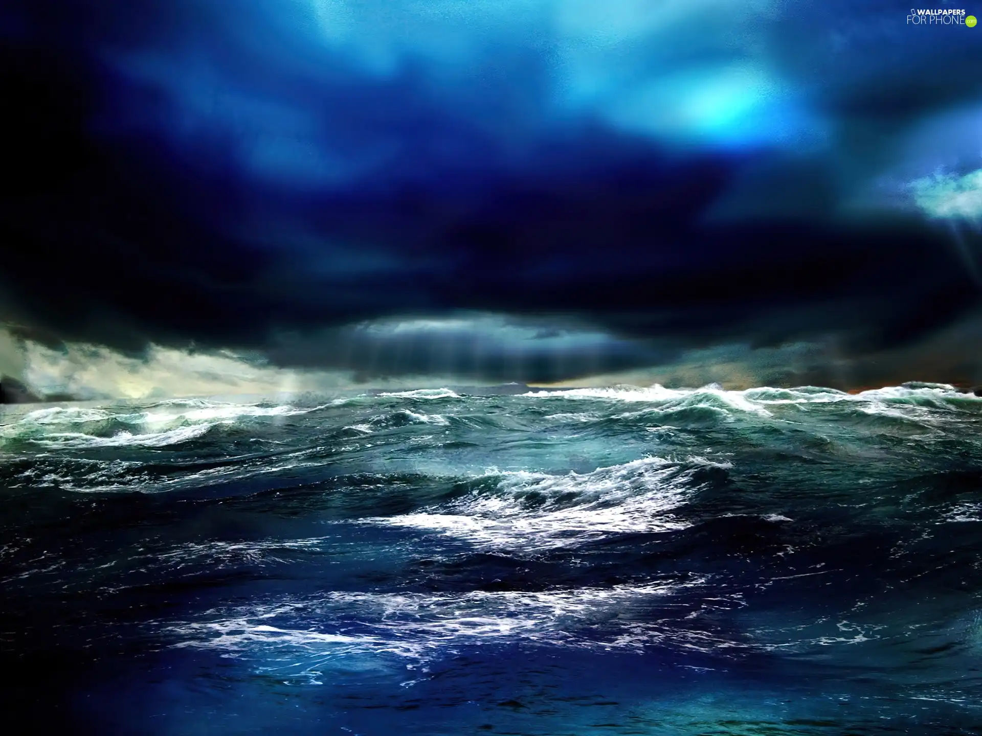 sea, Waves