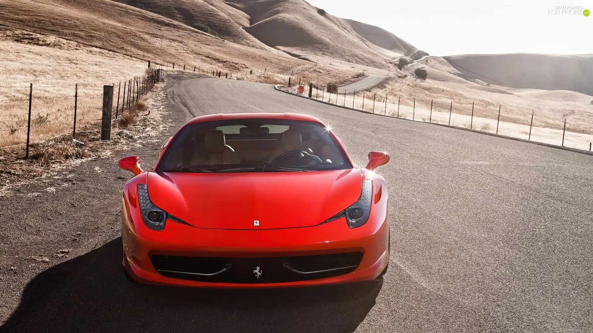 Mountains, Ferrari 458 Italia, Way