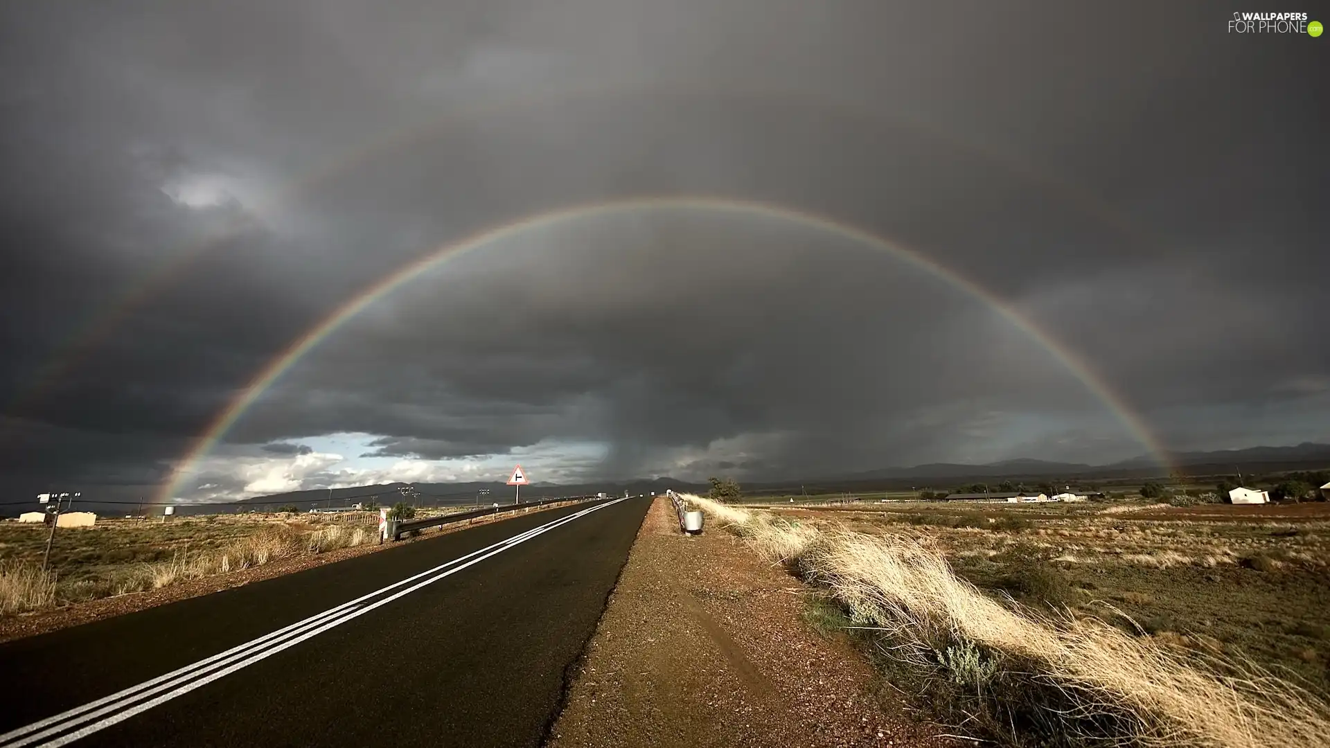 Great Rainbows, clouds, Way