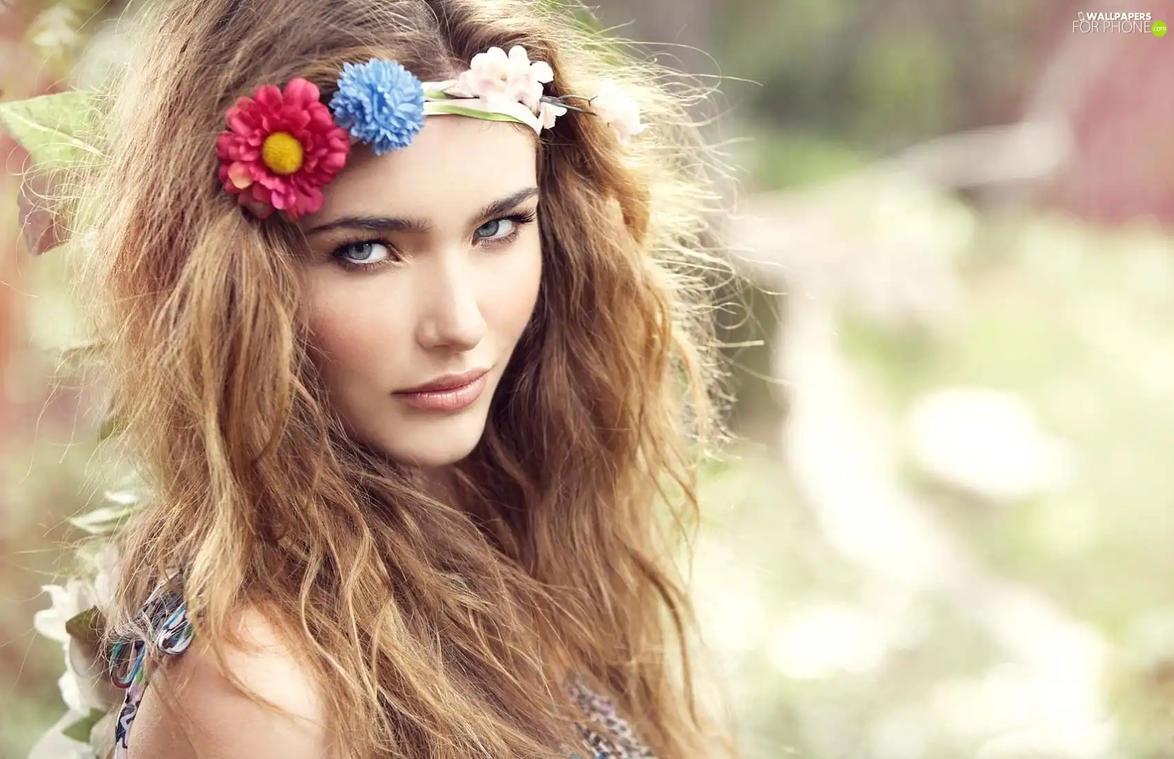 We, hair, Women, Flowers, Beauty