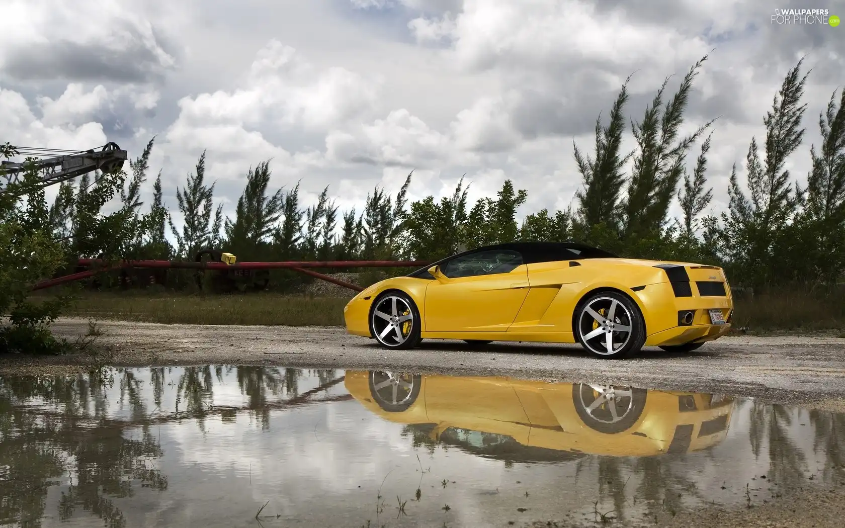 wheels, Yellow, Lamborghini