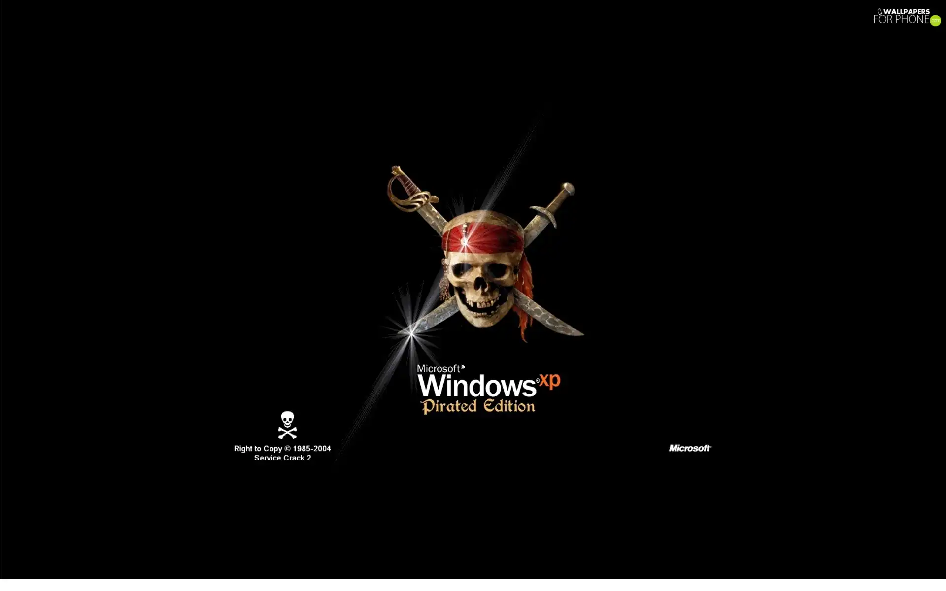 Windows XP, Pirate