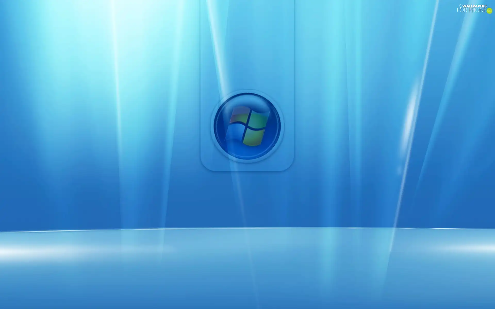 Windowsa, blue, wallpaper