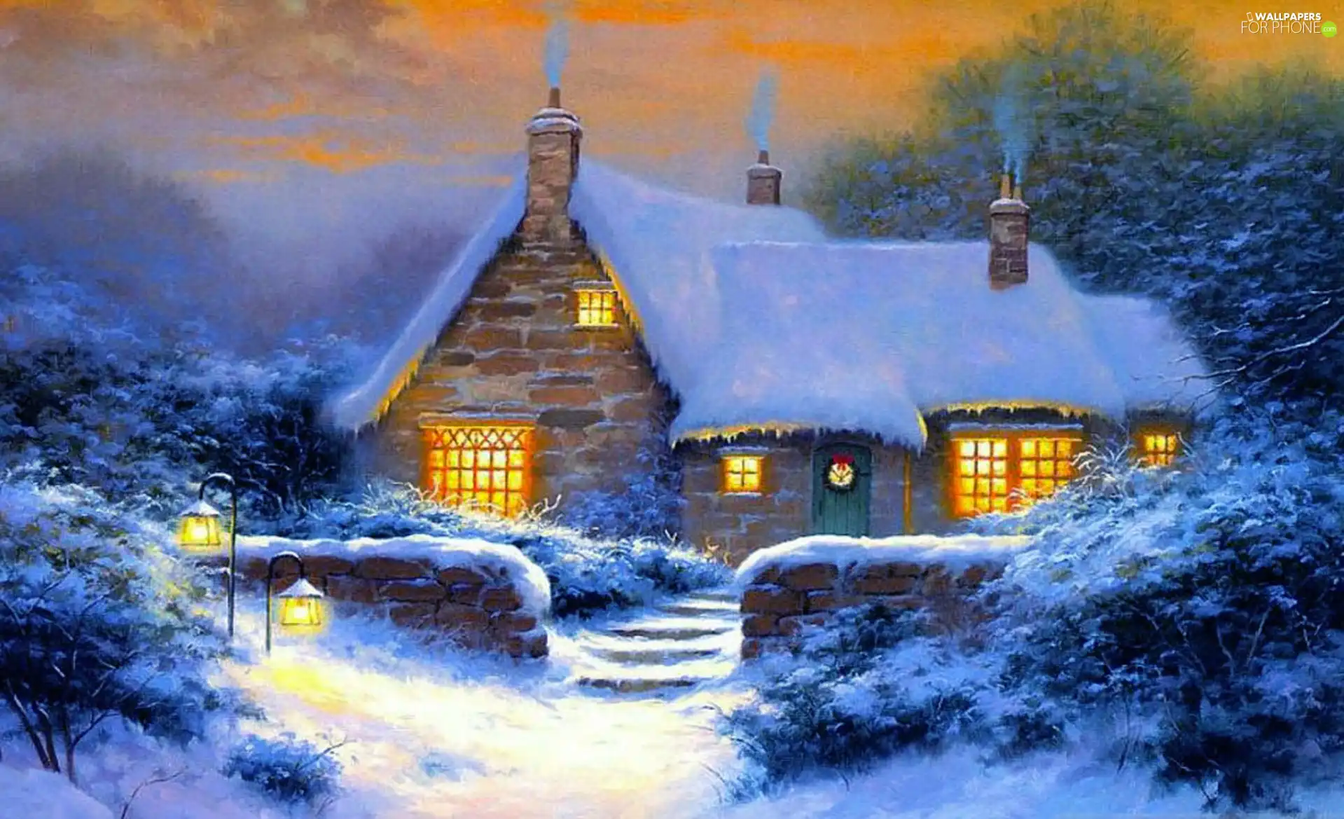 Home, winter