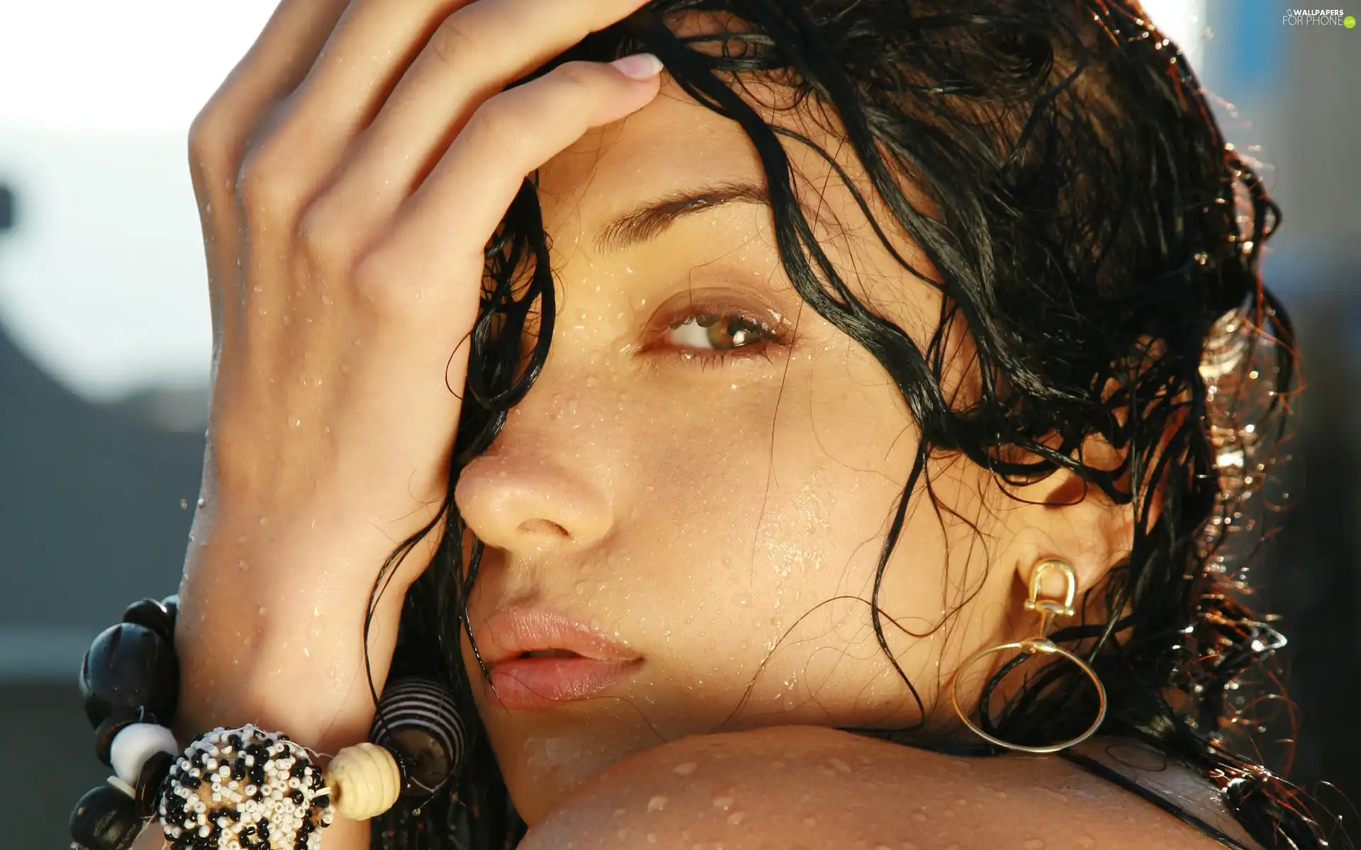 Womens, WET, face