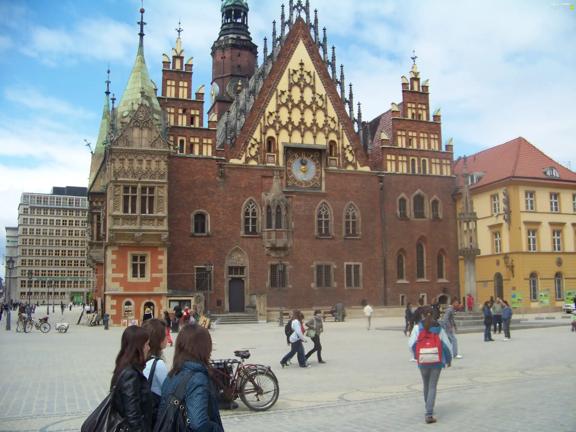 market, town hall, Wroclaw