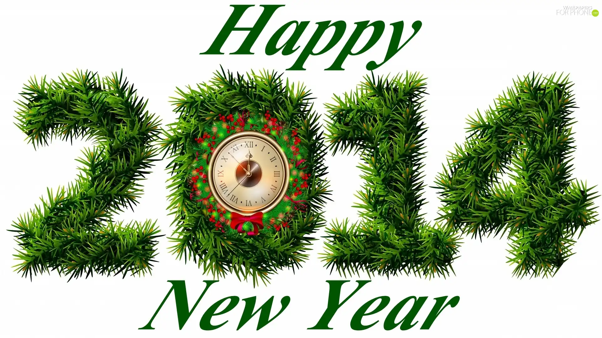 New Year, Clock, New Year