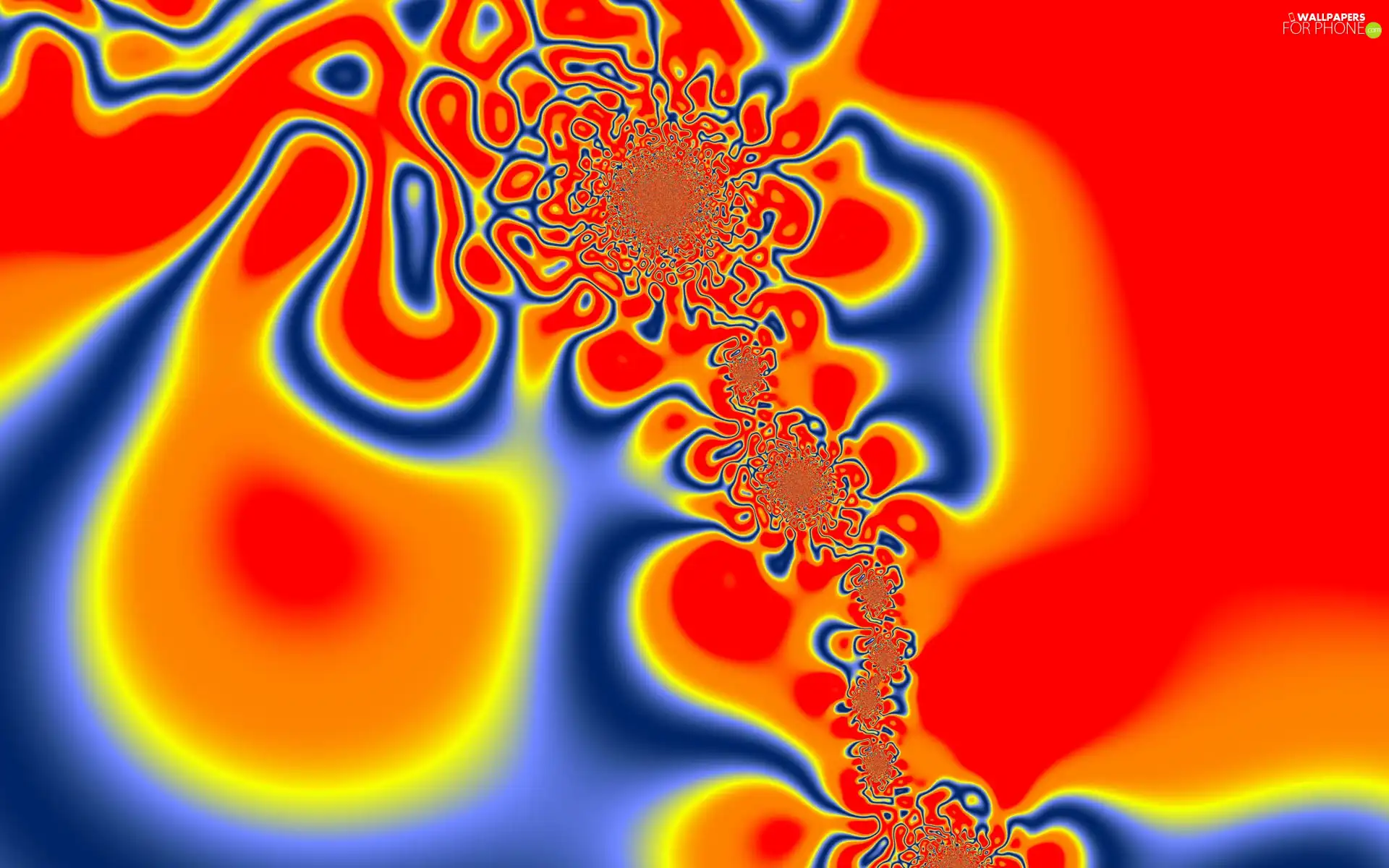 Fraktal, Red, Yellow, blue