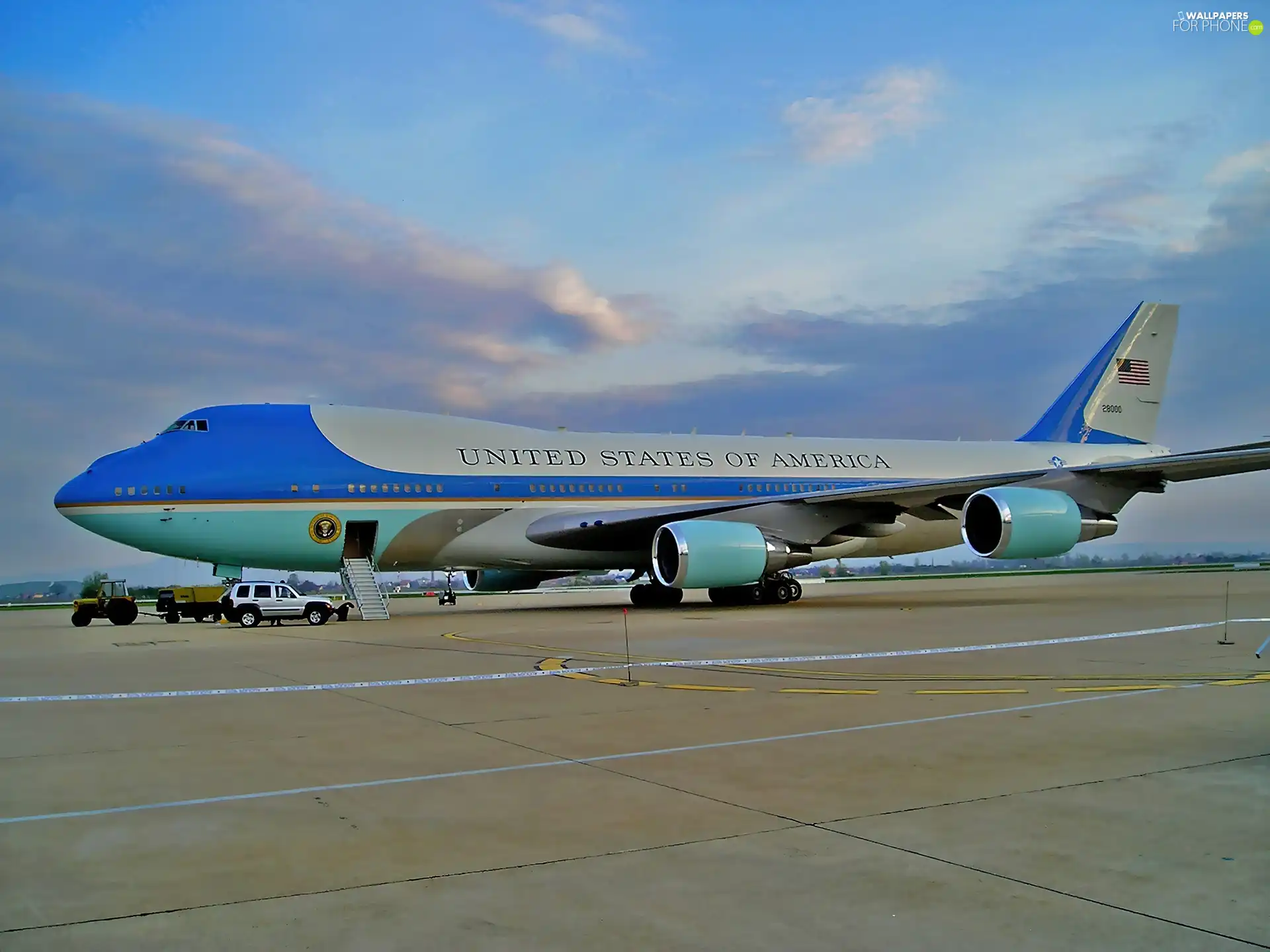 VC-25A, Air Force One, Zagreb